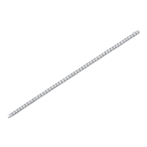 Luxury S925 Silver Moissanite Tennis Bracelet Elegant Sparkling Design