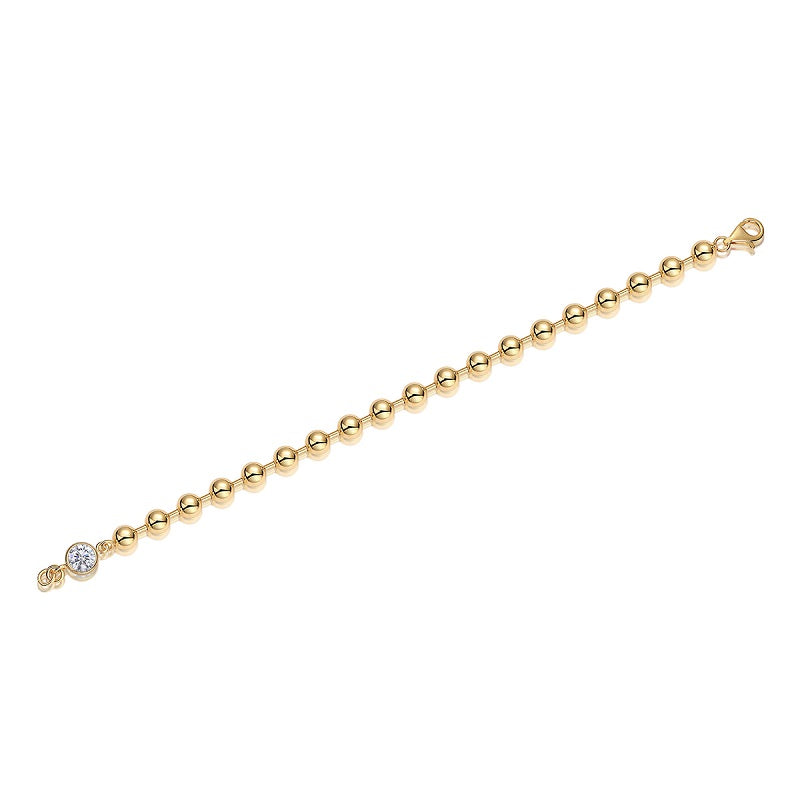 Luxury S925 Silver Moissanite Bracelet 1 Carat Fine Jewelry - 2