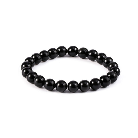 Black Onyx Beaded Bracelet for Women