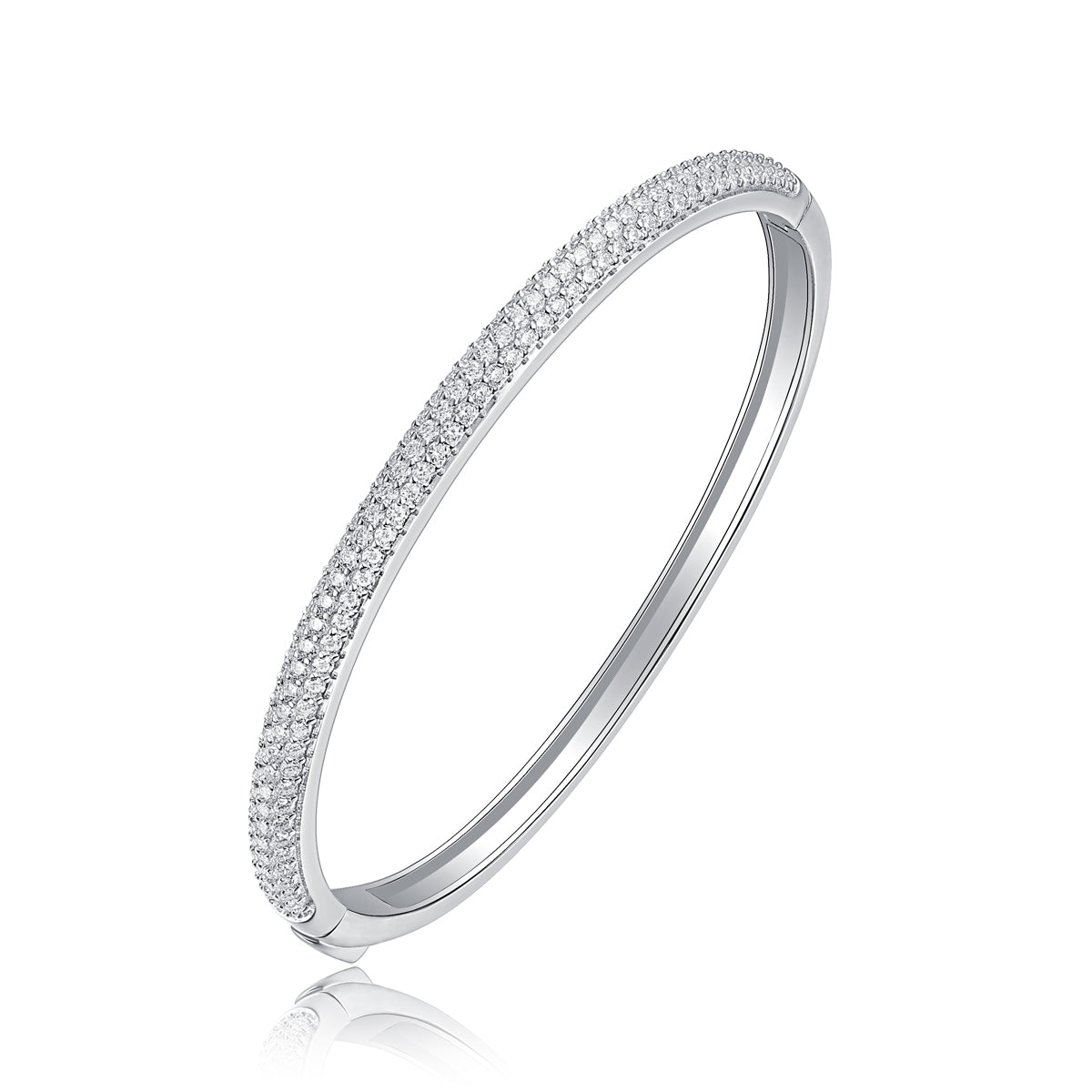 1Monologue Luxury S925 Silver Moissanite Bracelet Elegant Fashion Jewelry