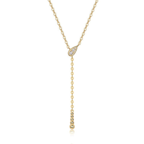 1Star Convergence S925 Sterling Silver Necklace with Moissanite Pendant and Gold Plating