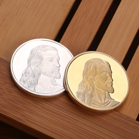 Jesus Commemorative Coin Fashion Jewelry