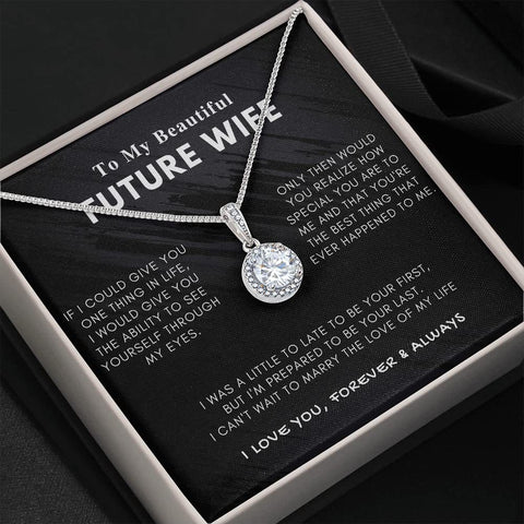 Modern Geometric Pendant Necklace for Valentine's Day