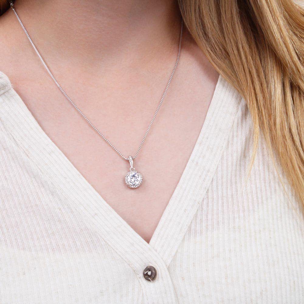 Modern Geometric Pendant Necklace for Valentine's Day