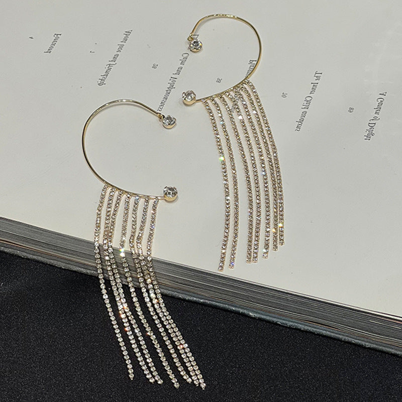Elegant Long Tassel Earrings for Women