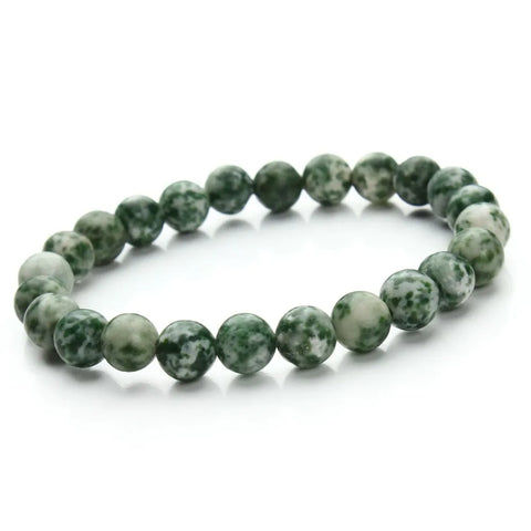 Blue Aventurine and Sandstone Beaded Bracelet for Women