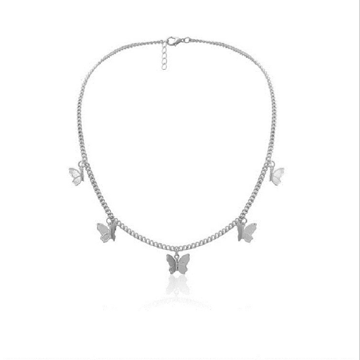 Minimalist Butterfly Pendant Necklace for Everyday Wear