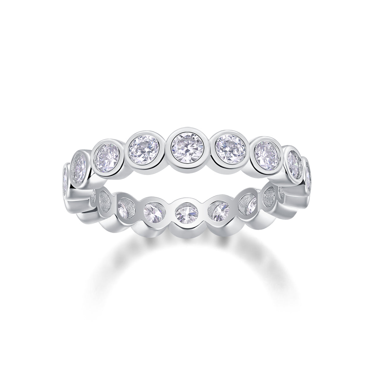 Luxury Moissanite S925 Silver Ring for Bridal Fashion