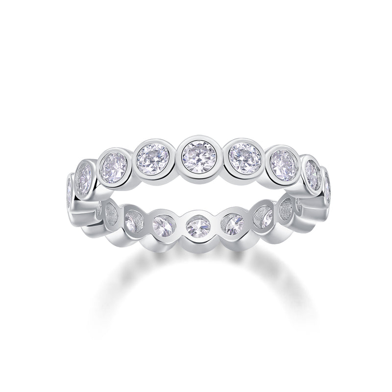 Luxury Moissanite S925 Silver Ring for Bridal Fashion - 1