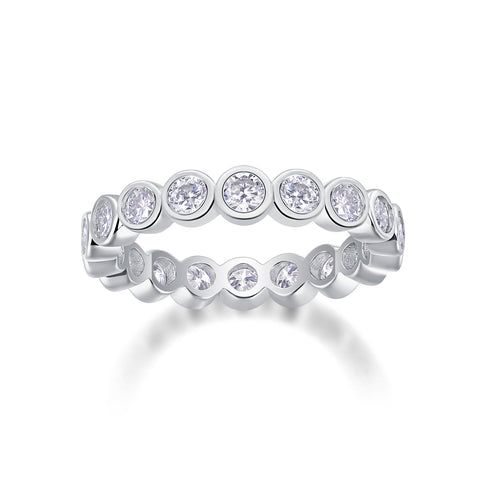 Luxury Moissanite S925 Silver Ring for Bridal Fashion