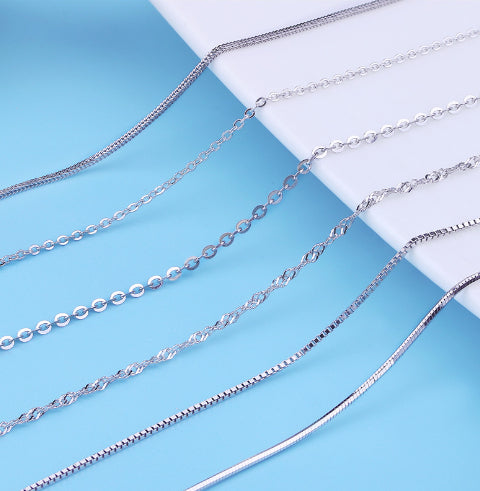 S925 Sterling Silver Minimalist Necklace