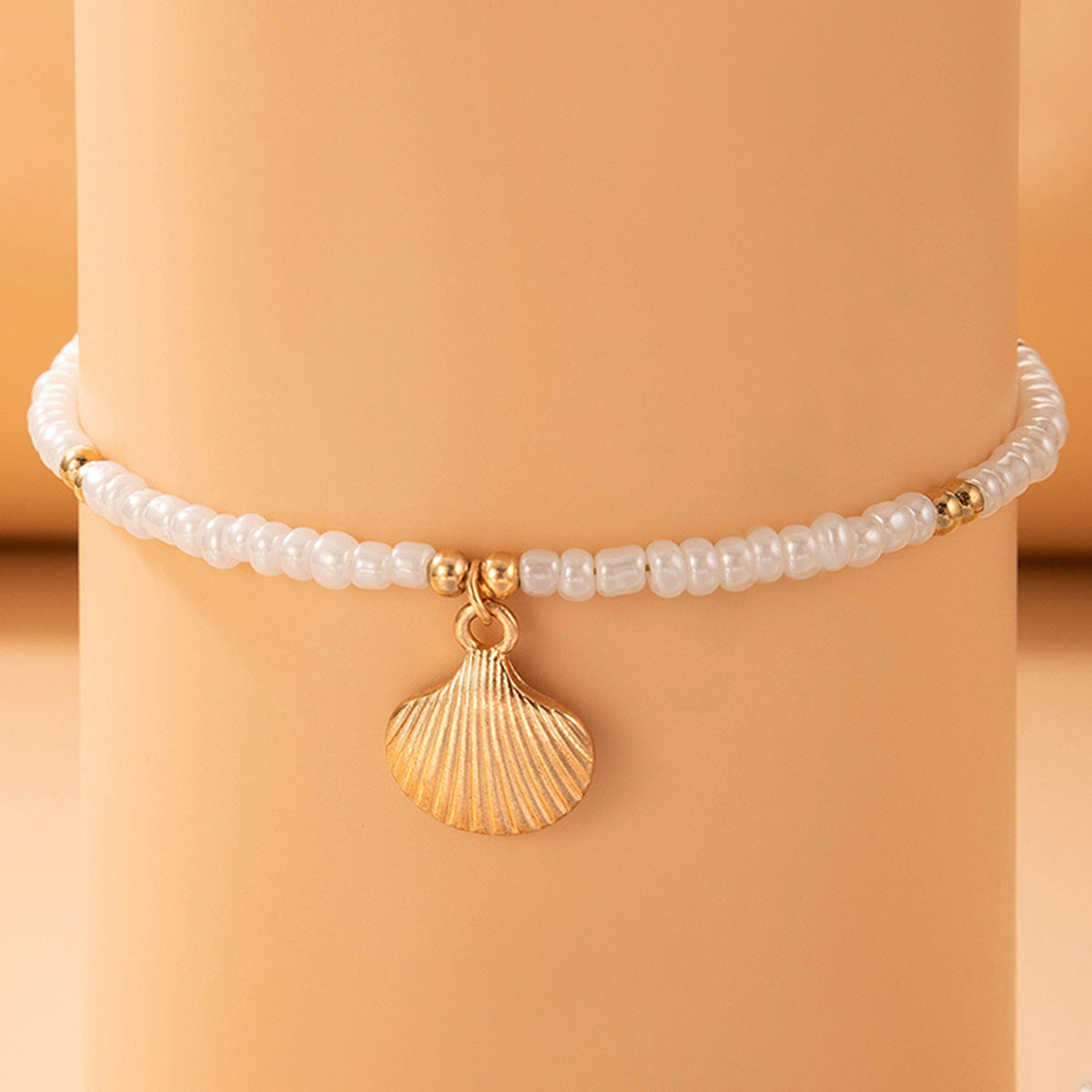 Bohemian Shell Anklet for Beach Vacation