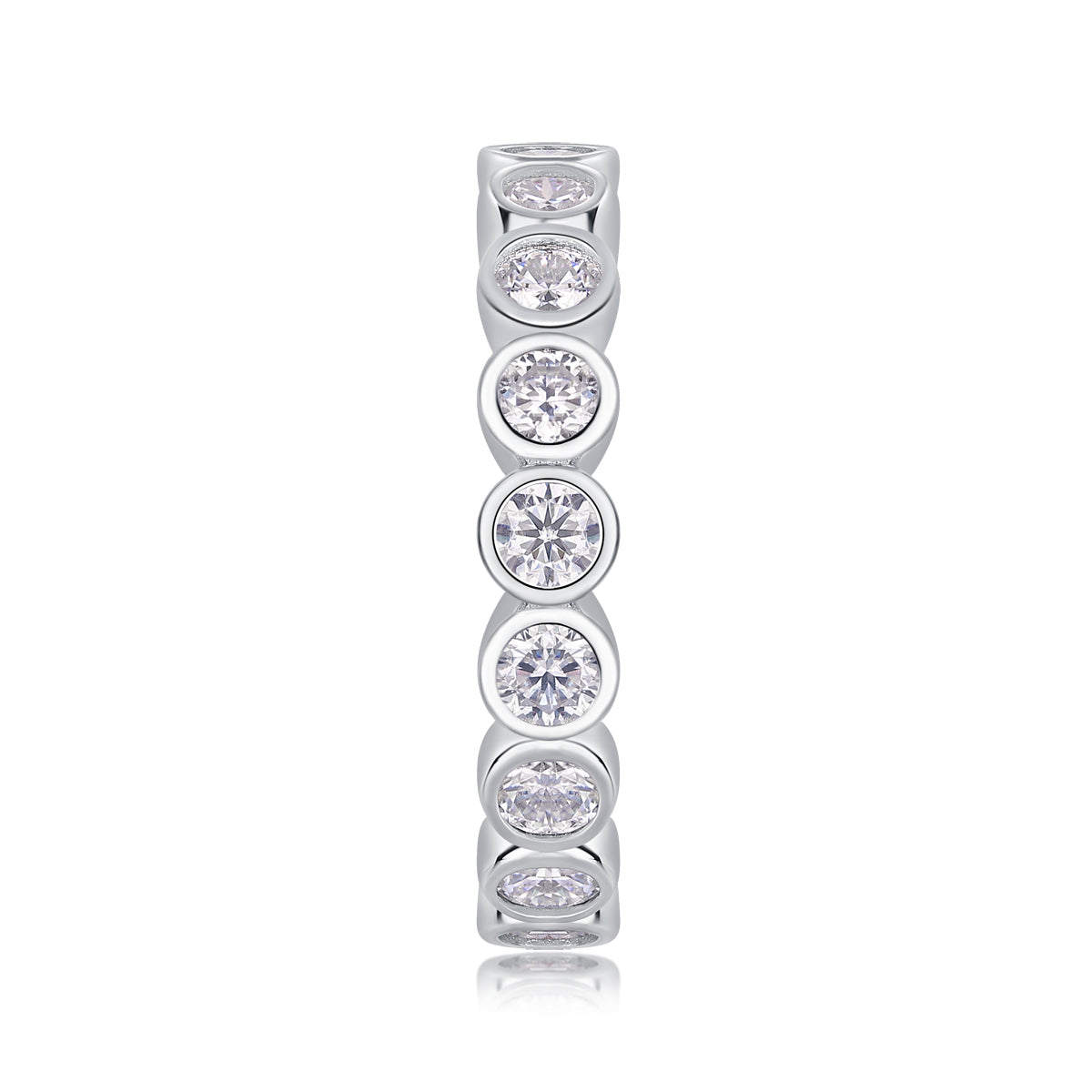 Luxury Moissanite S925 Silver Ring for Bridal Fashion