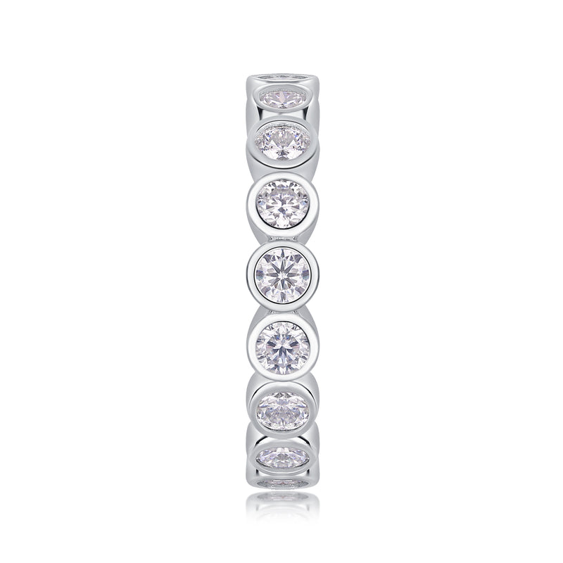 Luxury Moissanite S925 Silver Ring for Bridal Fashion - 2