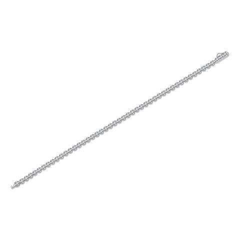 Luxury S925 Silver Moissanite Tennis Bracelet Elegant Sparkling Design