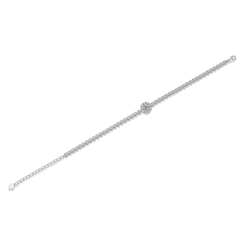 S925 Silver Moissanite Tennis Bracelet Luxury Fashion Jewelry