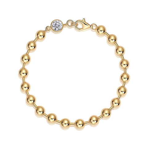 Luxury S925 Silver Moissanite Bracelet 1 Carat Fine Jewelry