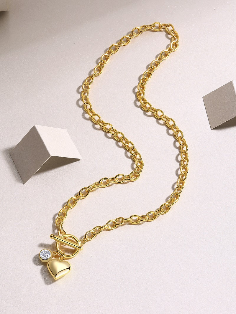 Luxury 2 Carat Moissanite Pendant Necklace in S925 Silver Modern & Elegant - 5