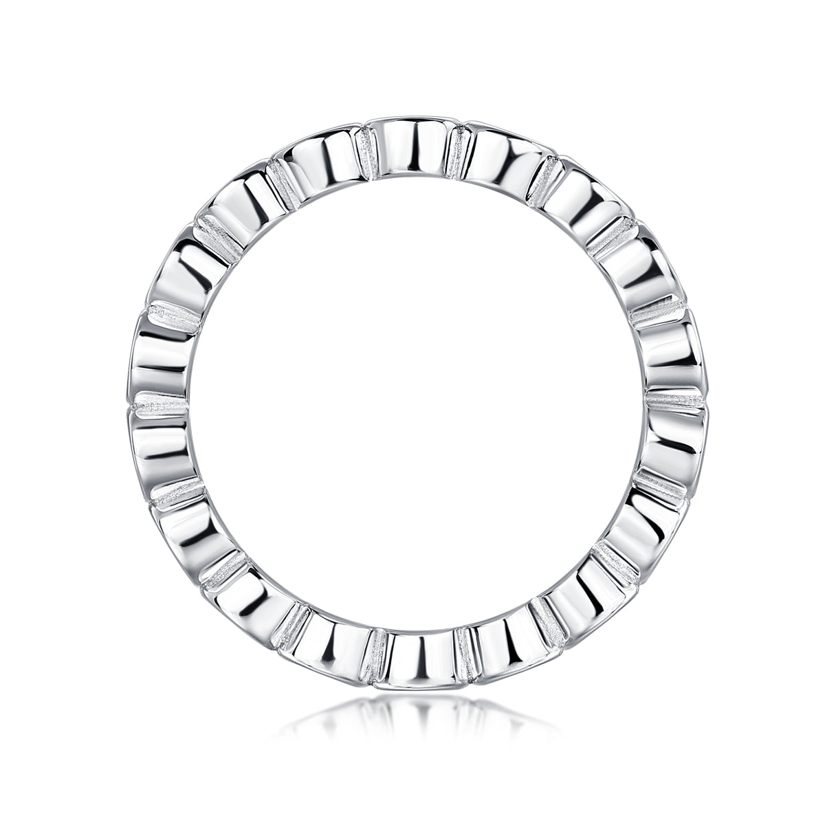 Luxury Moissanite S925 Silver Ring for Bridal Fashion