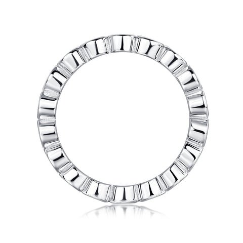 Luxury Moissanite S925 Silver Ring for Bridal Fashion