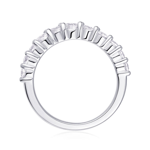 Luxury Moissanite Wedding Ring in S925 Silver