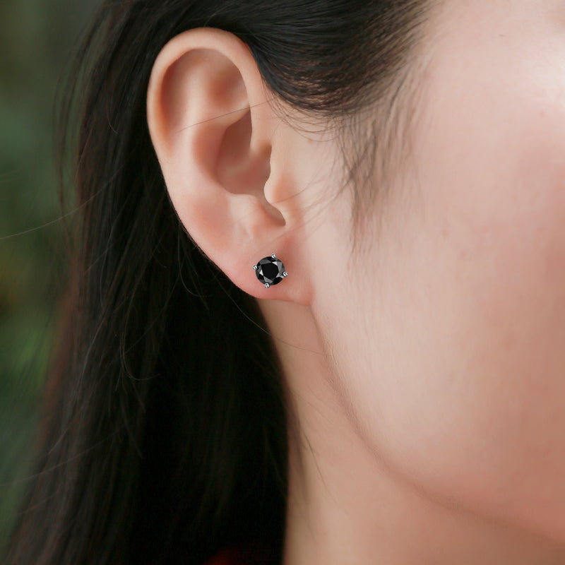 1Pure Love Luxury Moissanite Stud Earrings in S925 Silver - 3