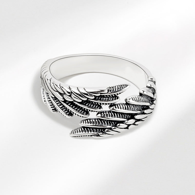 Love Couple Angel Wings Ring & Bracelet Collection - 5