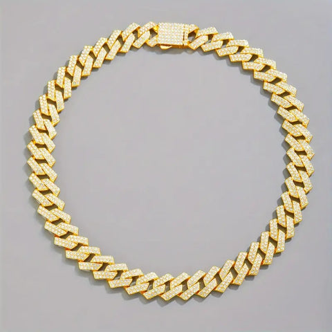 S925 Silver Moissanite Double Link Luxury Bracelet Elegant Modern Design