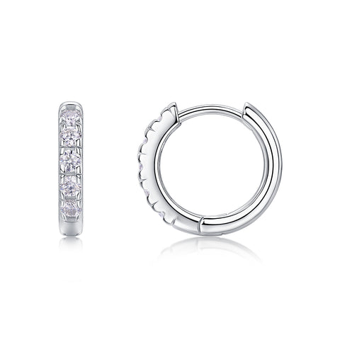 1Summer Iced Tea S925 Sterling Silver Moissanite Stud Earrings