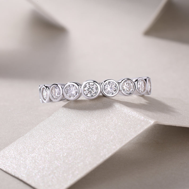 Luxury Moissanite S925 Silver Ring for Bridal Fashion - 6