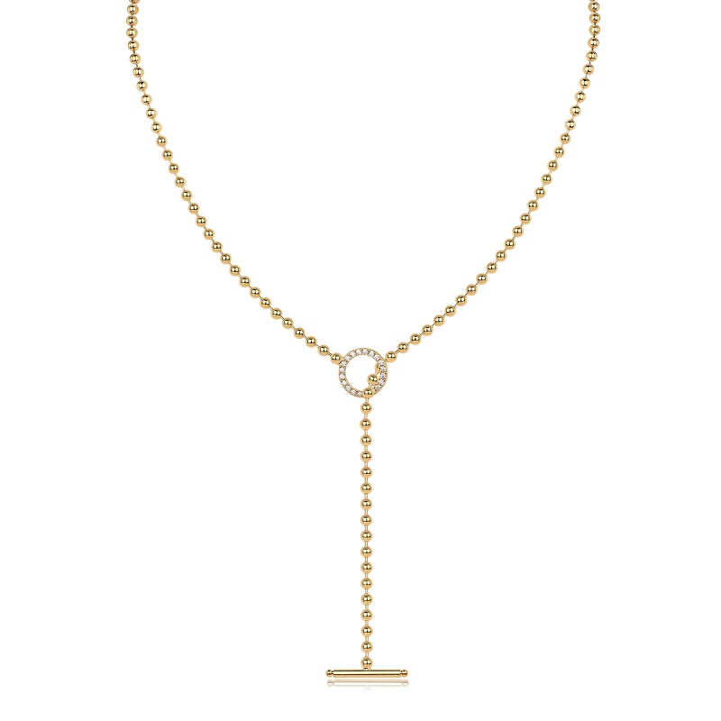 Light and Shadow Moissanite Sterling Silver Necklace - 3