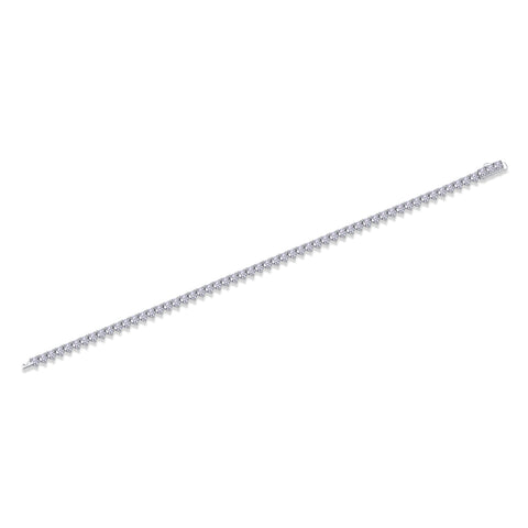 S925 Silver Moissanite Tennis Bracelet Luxury Fashion Sparkle