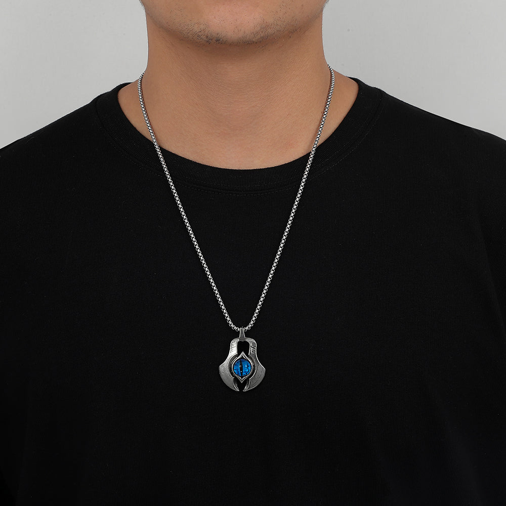 Bold Edgy Stainless Steel Irregular Clavicle Necklace
