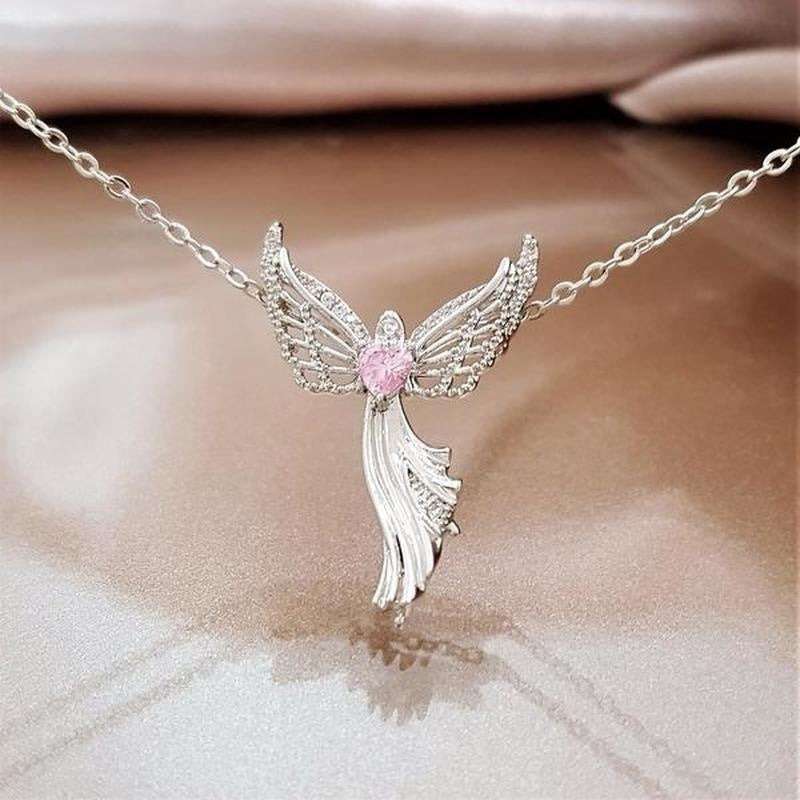 Christian Virgin Mary Pendant Necklace in Gold Plated Brass