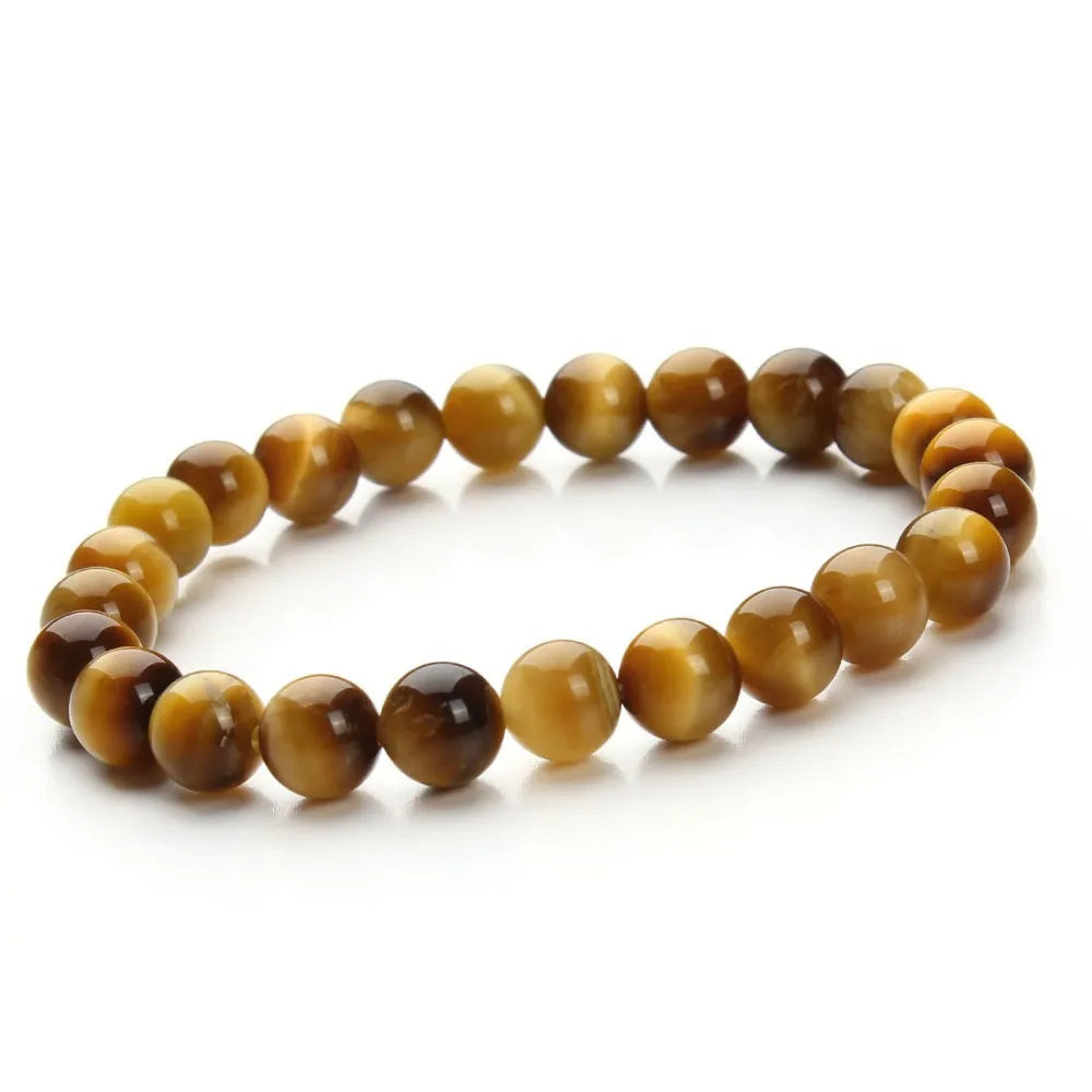 Blue Aventurine and Sandstone Beaded Bracelet for Women
