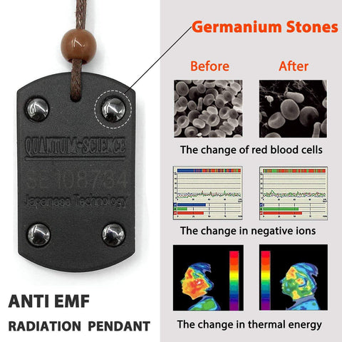 Anti EMF Radiation Protection Necklace for Everyday Wear