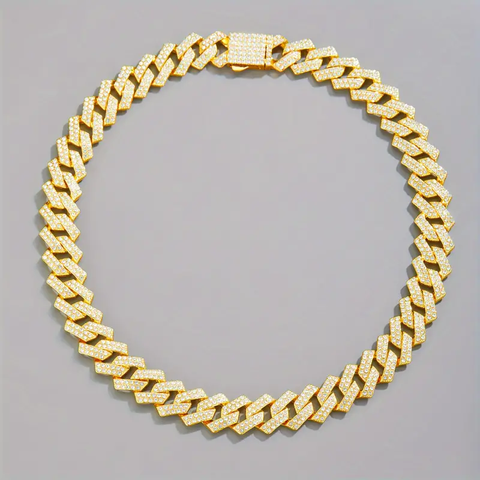 S925 Silver Moissanite Luxury Bracelet Elegant Double Link Design