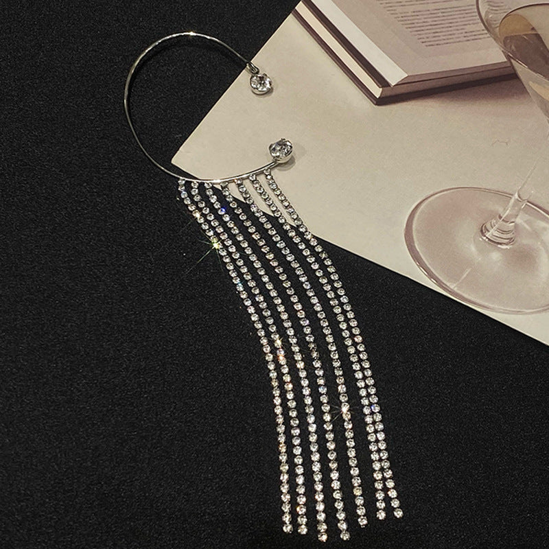 Elegant Long Tassel Earrings for Women - 1