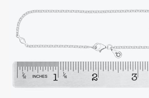 Measure an existing necklace when closed