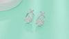 1Happy Encounter - Fashionable And Luxurious Diamond Jewelry Set With 1-carat Moissan Diamond S925 Sterling Silver And Platinum-plated Stud Earrings Prohibit Tk Sales