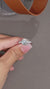 1Shining Step By Step - A Fashionable Diamond Jewelry Piece Set With 3-carat Moissanite S925 Sterling Silver And Platinum Diamond Ring. Prohibit Tk Sales
