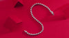 1Galaxy Dream Luxury Fashion Mosan Diamond S925 Silver Bracelet Prohibit Tk Sales