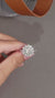 1Sunflower - A Fashionable Diamond Jewelry Piece Set With 3-carat Moissanite S925 Sterling Silver And Platinum Diamond Ring Prohibit TikTok sales