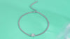 1Resolute Luxury Fashion Mossan Diamond S925 Silver Bracelet Prohibit Tk Sales