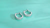 1Slow Pace Diamond Set Moissanite Silver Earrings Luxury Fashion Diamond Earrings Stud Earrings Prohibit Tk Sales