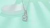 1Small Square Diamond - A Fashionable And Luxurious Diamond Jewelry Piece Set With 2-carat Moissanite S925 Sterling Silver And Platinum-plated Pendant Prohibit Tk Sales