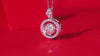 1Touch - A Fashionable And Trendy Jewelry Necklace Pendant Set With 1-carat Moissanite S925 Sterling Silver And Platinum Plating Prohibit Tk Sales