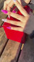 Fashion Jewelry Box Red Apple Christmas Gift Necklace Eternal Rose For Girl Mother's Day Valentine's Day Gifts With Artificial Flower Rose Flower Jewelry Box