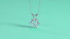 1Romantic Mark - A Fashionable And Luxurious Diamond Jewelry Pendant Set With 2-carat Moissanite S925 Sterling Silver Prohibit Tk Sales