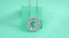 1Reciprocating Luxury Fashion Diamond Pendant Necklace Set With Mosan Diamond Silver Ornaments Prohibit Tk Sales